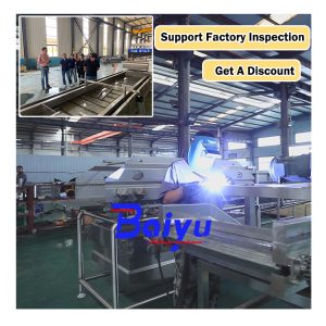 continuous steam blanching machine