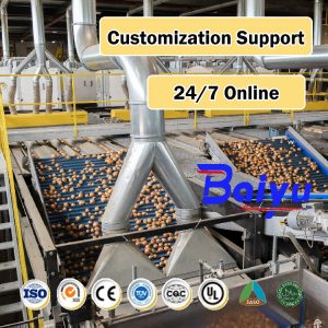 garlic peeling production line