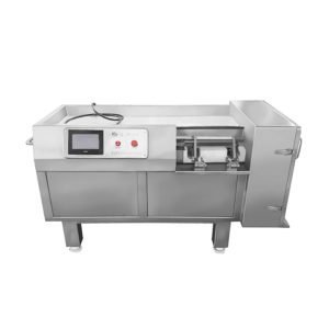 Meat cube cutting machine1