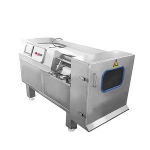 Meat cube cutting machine2