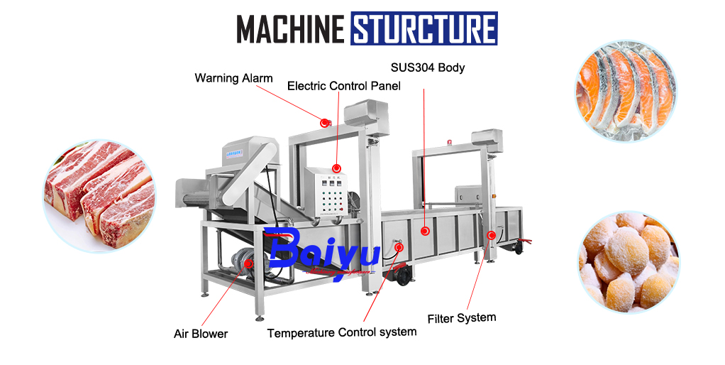 industrial meat defrosting machine