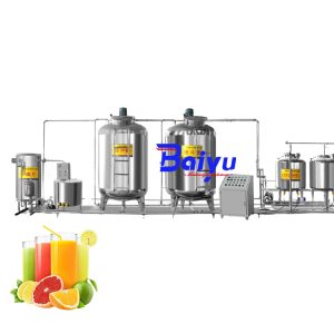 Juice Pasteurization Process Line